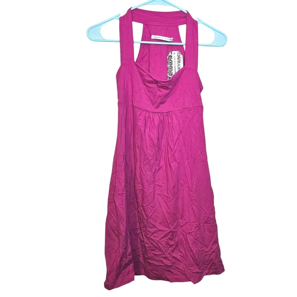Susana Monaco NWT NEW Pink Halter Dress Size Small Nylon Lycra Summer Spring